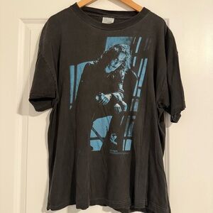 The Crow Shirt Size Large Black 1995 Brandon Lee Movie Vintage Liberty